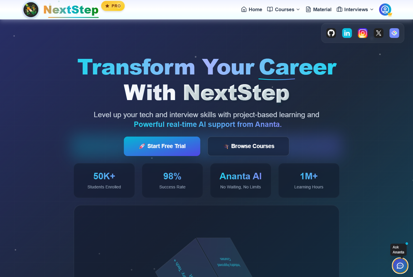 NextStep | AI Learning App