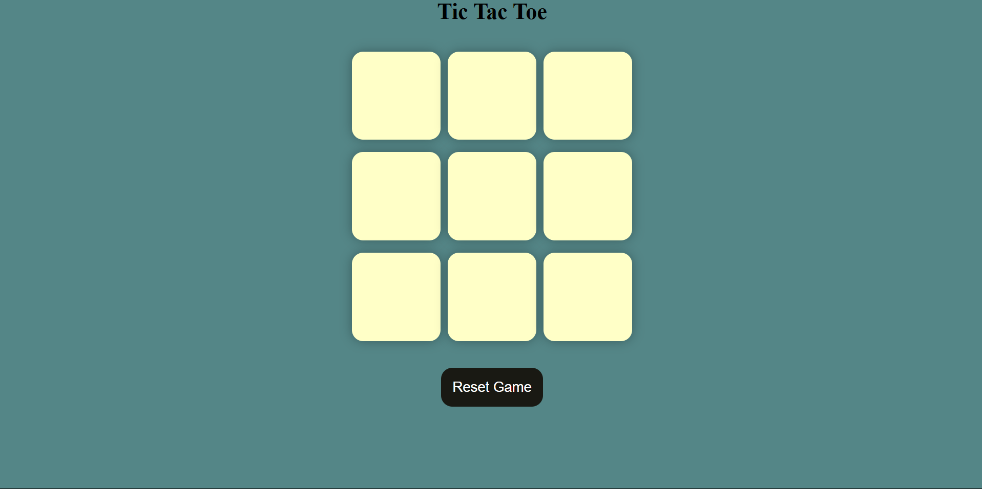 Tic-Tac-Toe